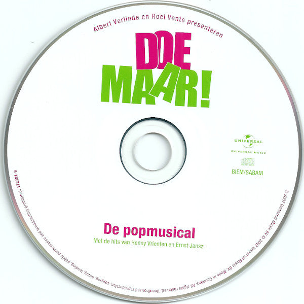 Various : Doe Maar! De Popmusical (CD, Album)