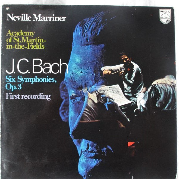 Johann Christian Bach - The Academy Of St. Martin-in-the-Fields, Sir Neville Marriner : Six Symphonies, Op.3 (LP, Album)