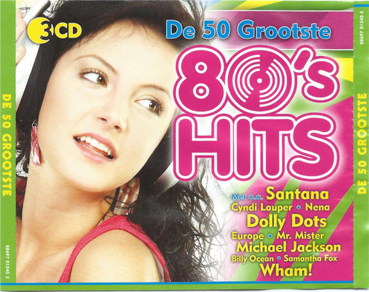 Various : De 50 Grootste 80's Hits (3xCD, Comp)