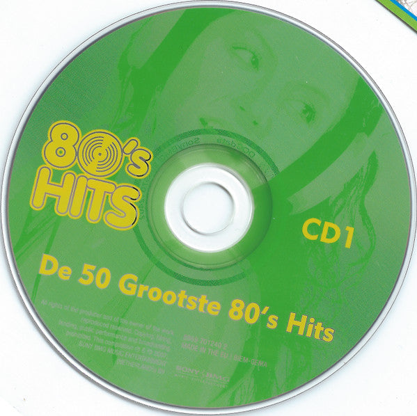 Various : De 50 Grootste 80's Hits (3xCD, Comp)