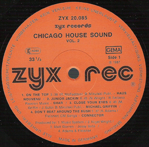 Various : Chicago House Sound - Vol. 2 (LP, Comp)