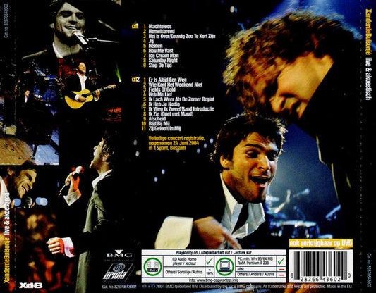 Xander de Buisonjé : Live & Akoestisch (2xCD, Album)