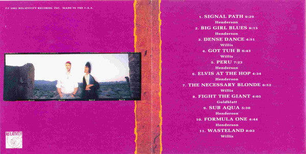 Scott Henderson (2), Gary Willis : Tribal Tech (CD, Album)