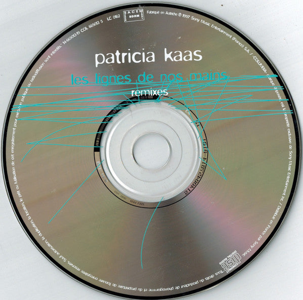 Patricia Kaas : Les Lignes De Nos Mains (Remix) (CD, Maxi)