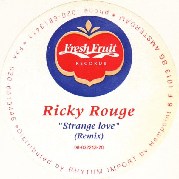Ricky Rouge : Strange Love (Remix) (12")