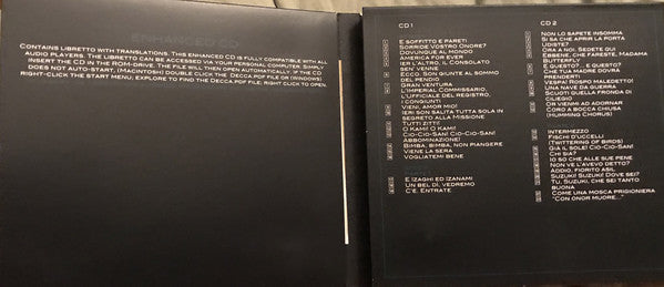 Giacomo Puccini – Renata Tebaldi • Carlo Bergonzi • Fiorenza Cossotto • Tullio Serafin : Madama Butterfly (2xCD, Album, Enh, RE, RM)