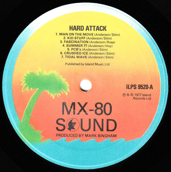 MX-80 Sound : Hard Attack (LP, Album)