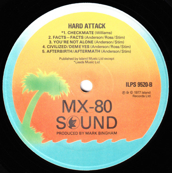 MX-80 Sound : Hard Attack (LP, Album)