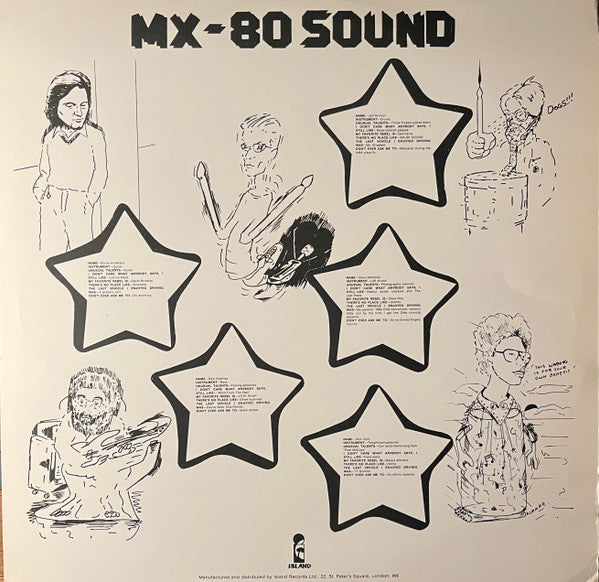 MX-80 Sound : Hard Attack (LP, Album)