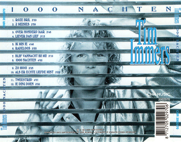 Tim Immers : 1000 Nachten (CD, Album)