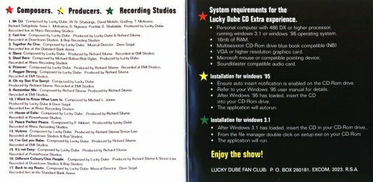 Lucky Dube : Serious Reggae Business (CD, Comp, Enh)