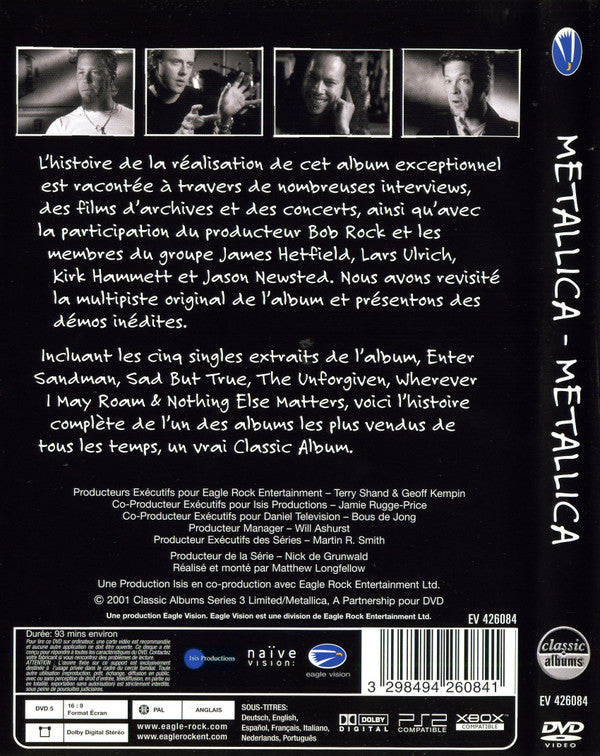 Metallica : Metallica (DVD-V, PAL)