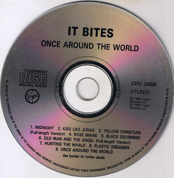 It Bites : Once Around The World (CD, Album)