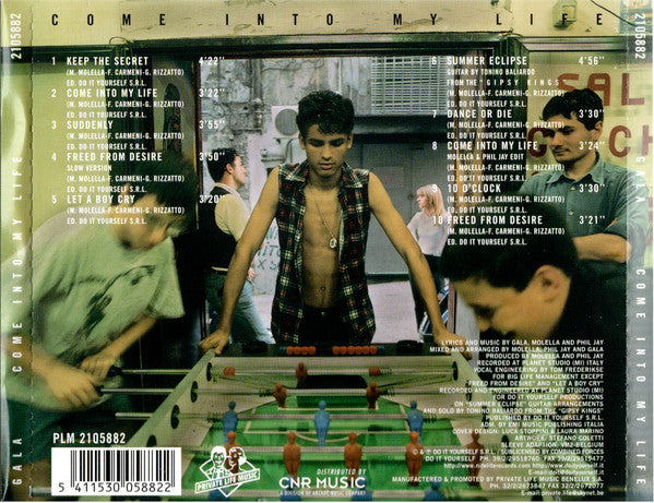 Gala : Come Into My Life (CD, Album)