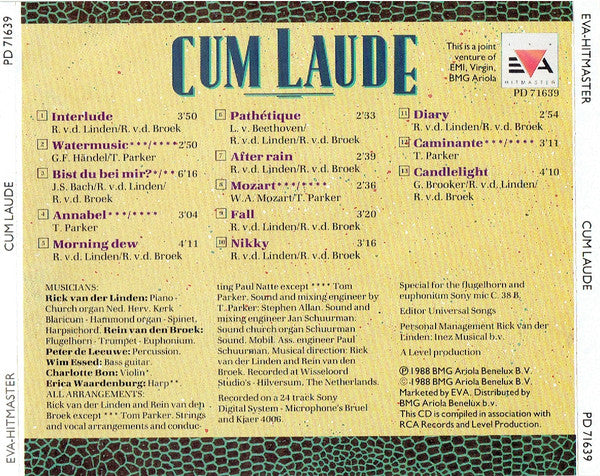 Cum Laude : Cum Laude (CD, Album)