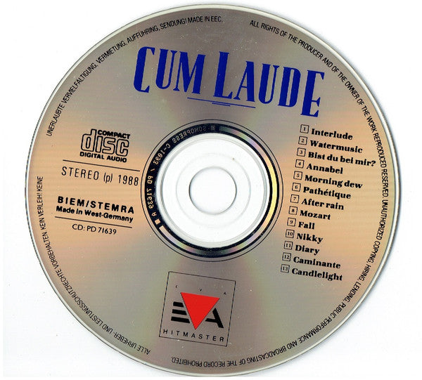 Cum Laude : Cum Laude (CD, Album)
