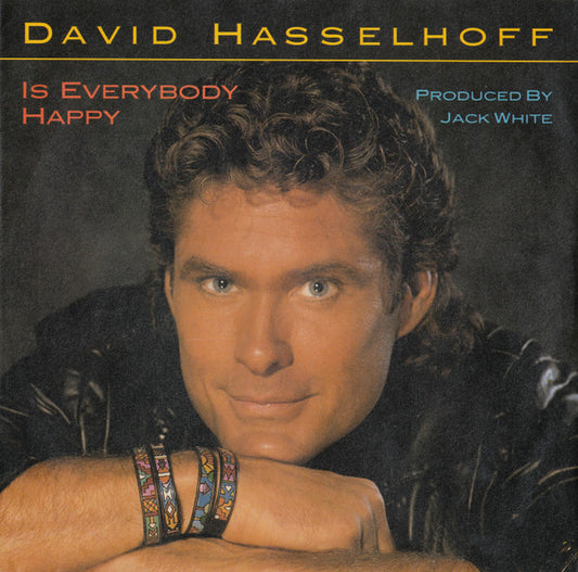 David Hasselhoff : Is Everybody Happy (7", Single)