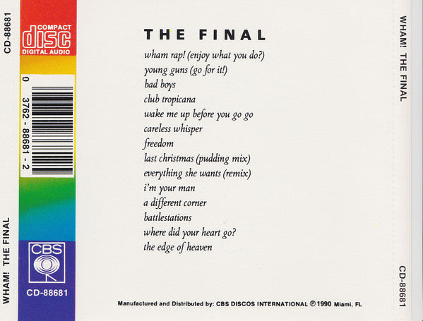 Wham! : The Final (CD, Comp, RE)