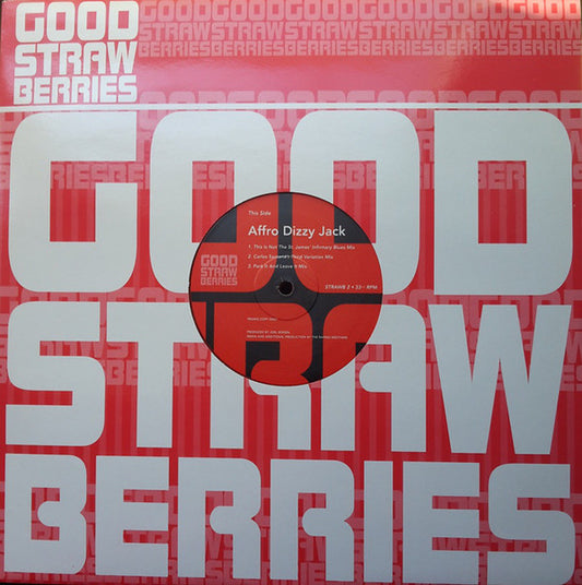 The Good Strawberries : Affro Dizzy Jack (12", Promo, Red)