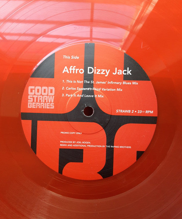 The Good Strawberries : Affro Dizzy Jack (12", Promo, Red)