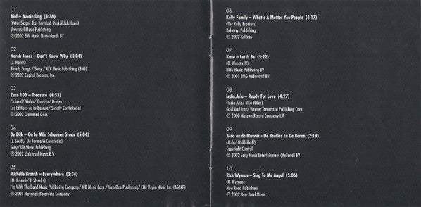 Various : De Muziek Van Barend & Van Dorp (CD, Comp)