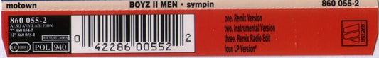 Boyz II Men : Sympin (CD, Maxi)