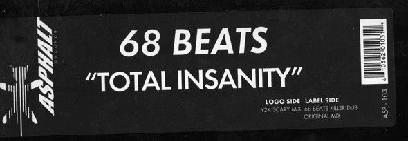 68 Beats : Total Insanity (12")