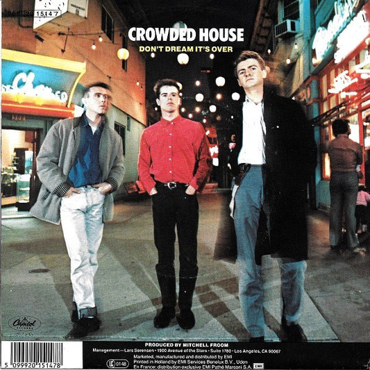 Crowded House : Don't Dream It's Over (7", Single)