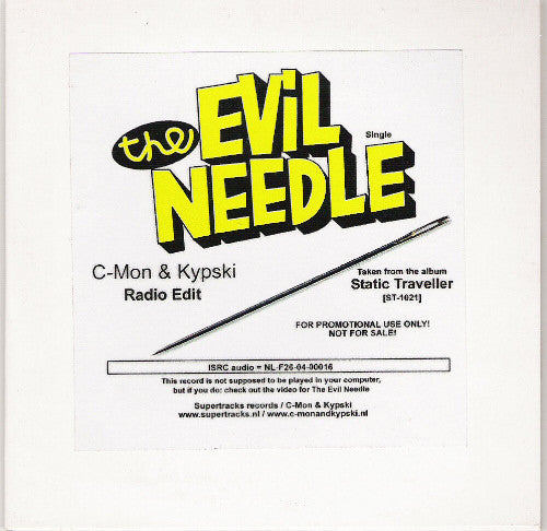 C-Mon & Kypski : The Evil Needle (CD, Single, Enh, Promo)