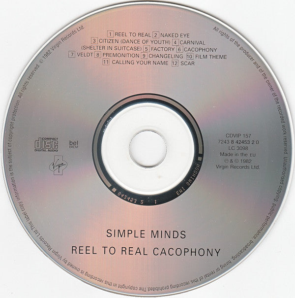 Simple Minds : Real To Real Cacophony (CD, Album, RE)