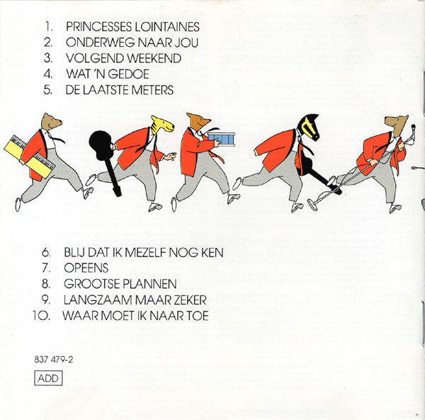 VOF De Kunst : Open Huis In Artis (CD, Album)
