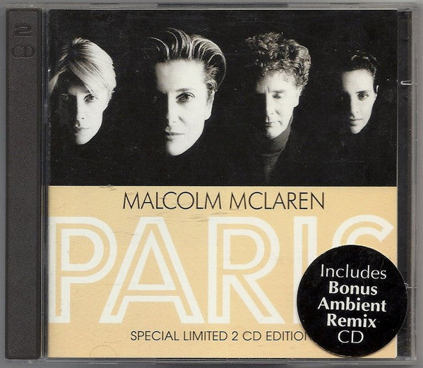Malcolm McLaren : Paris (2xCD, Album, Ltd)