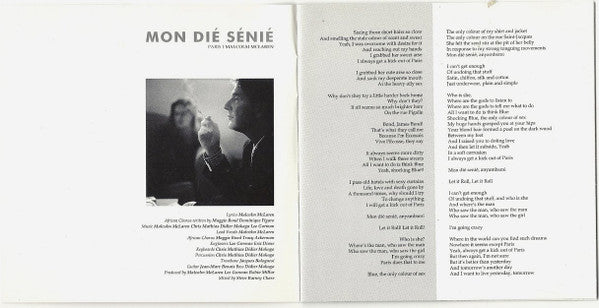 Malcolm McLaren : Paris (2xCD, Album, Ltd)