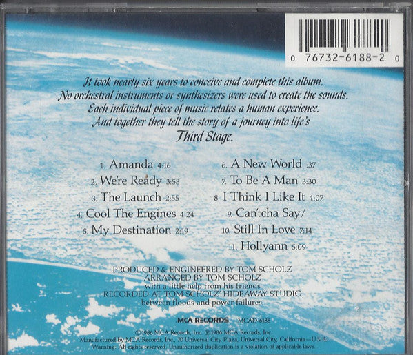 Boston : Third Stage (CD, Album)