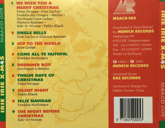 Various : Irie Irie X-M4S (CD, Comp)