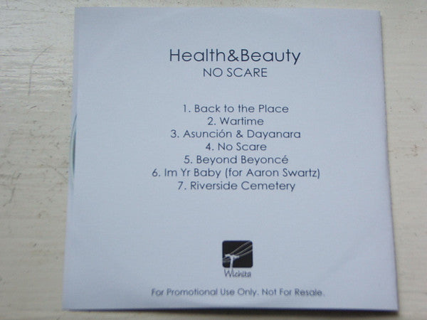 Health & Beauty : No Scare (CDr, Album, Promo)