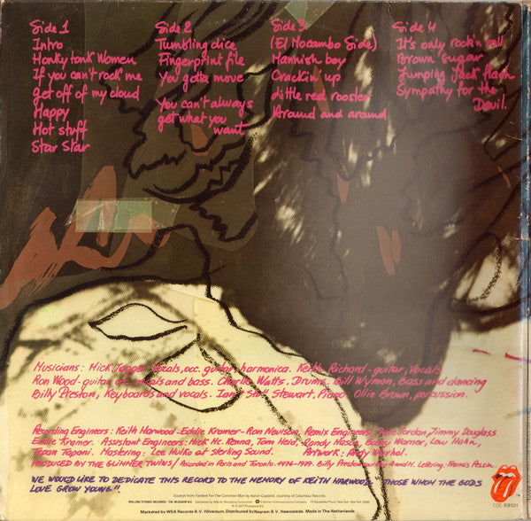 The Rolling Stones : Love You Live (2xLP, Album, Gat)