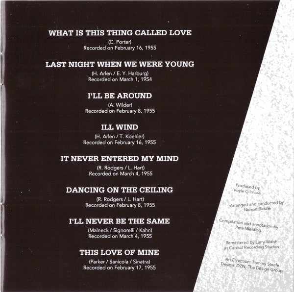 Frank Sinatra : In The Wee Small Hours (CD, Album, RE)