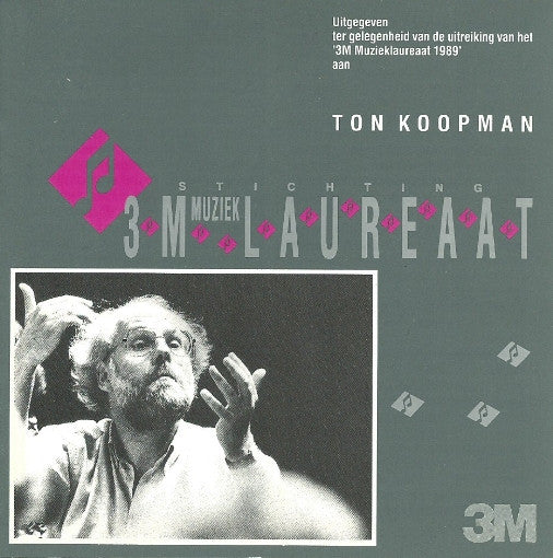 Ton Koopman : Stichting 3m Muzieklaureat (CD)