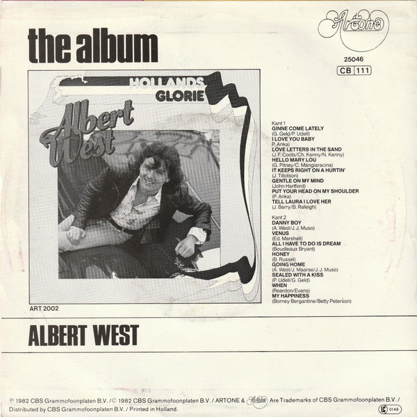 Albert West : Danny Boy (7", Single)