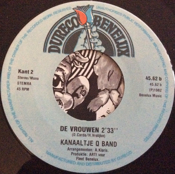 Kanaaltje Q Band : O, Leo, Olé, Olé, Olé (7", Single)