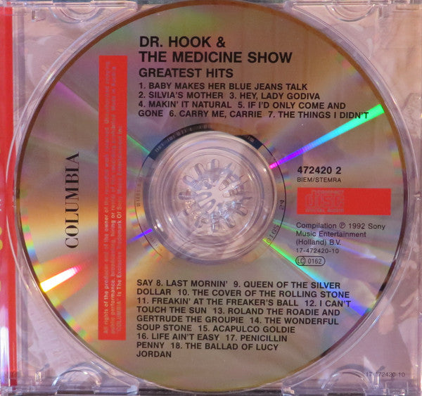 Dr. Hook & The Medicine Show : Greatest Hits (CD, Album, Comp)