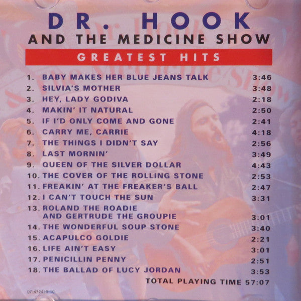 Dr. Hook & The Medicine Show : Greatest Hits (CD, Album, Comp)