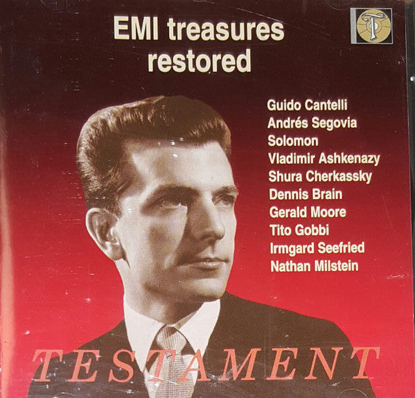 Various : EMI Treasures Restored - Testament Sampler (CD, Comp, Mono, Promo, RM, Smplr)