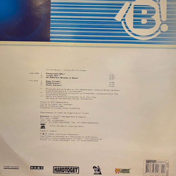 Hit The Boom : Living Life In A Dream (12")