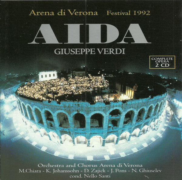 Giuseppe Verdi : Aida (2xCD, Album)