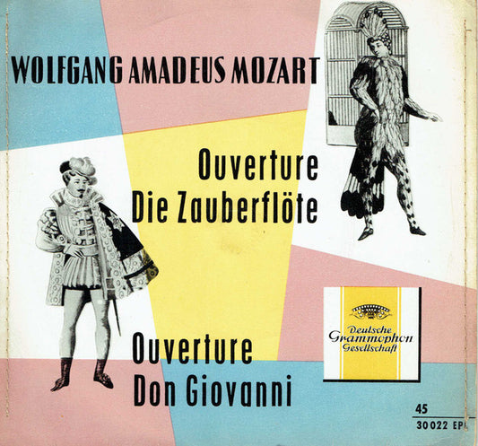 Berliner Philharmoniker : Wolfgang Amadeus Mozar (7", EP, Mono)