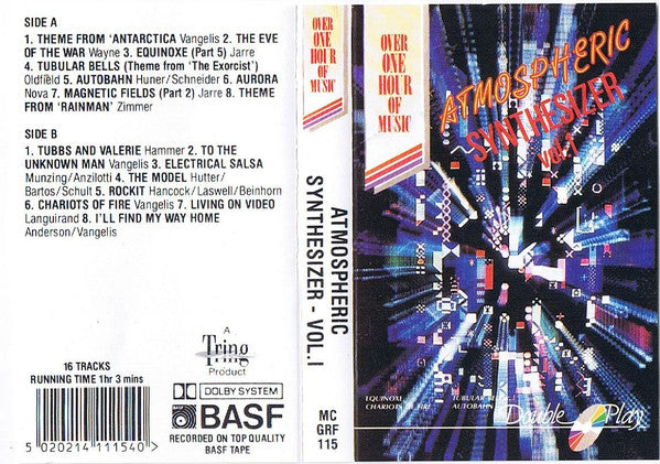 The Galaxy Sound Orchestra : Atmospheric Synthesizer Vol 1 (Cass, Album, Comp)