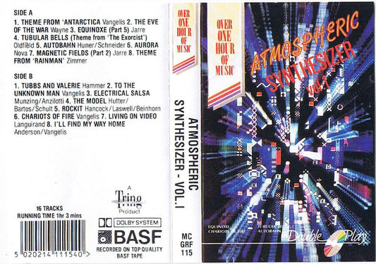 The Galaxy Sound Orchestra : Atmospheric Synthesizer Vol 1 (Cass, Album, Comp)
