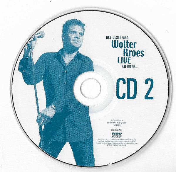 Wolter Kroes : Het Beste Van Wolter Kroes Live (2xCD, Album)